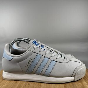 Adidas Womens Samoa BB8616 Gray Casual Shoes Sneakers Size 8